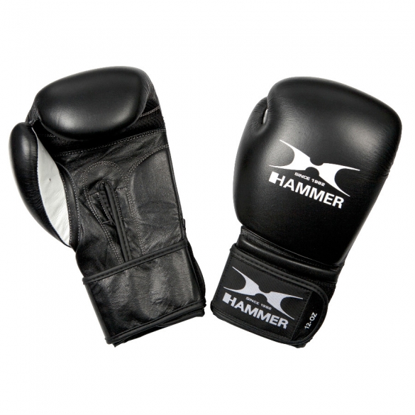 Hammer boks handschoen leder premium fitness H94808